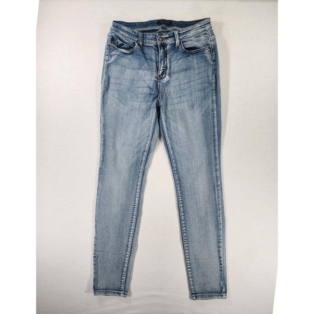 Judy Blue Skinny Jeans Women 11/30 Blue Light Stone Wash Stretch Acid JB82190LT